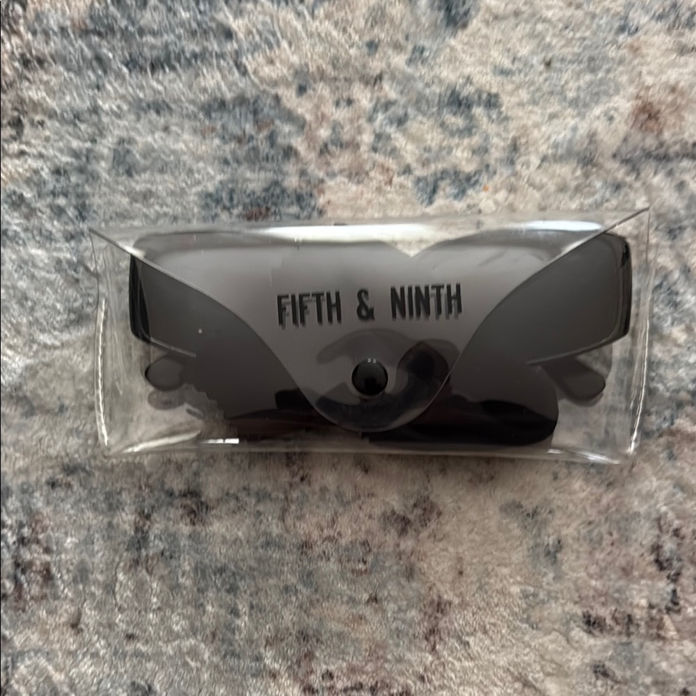 Fifth & Ninth Black Sunglasses